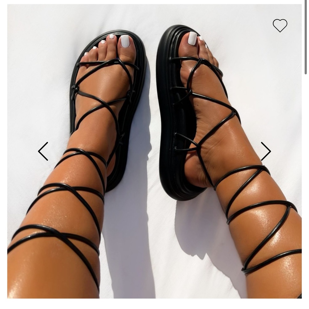 SIMMI Saylor lace up platform sandals